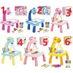 Kids' LED Projector Drawing Table - 6 Styles! | Wowcher