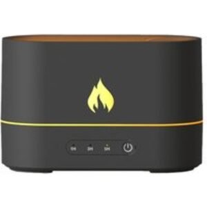 Volcano Mist LED Table Humidifier - Modern Aromatherapy Fire Flame