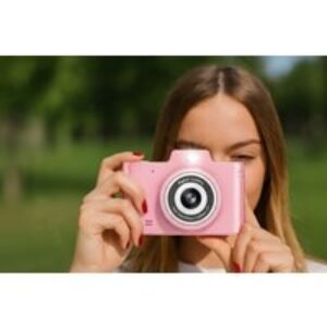 48MP Compact Digital Camera with Dual Lens