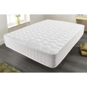Memory Foam Quilted Sprung Mattress - 7 or 10" | Wowcher