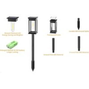 Solar LED Path Lights - Weatherproof