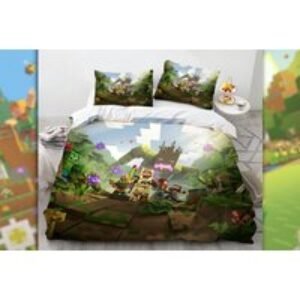 Minecraft  3D Microfibre Bedding Set - Machine Washable