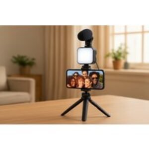 Smartphone Vlogging Kit with Microphone | Wowcher