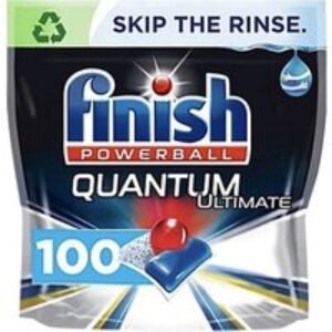 Finish Powerball Quantum Dishwasher Tablets - 4 Packs of 100 | Wowcher
