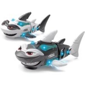 Interactive Robot Shark Toy - Battery-Operated