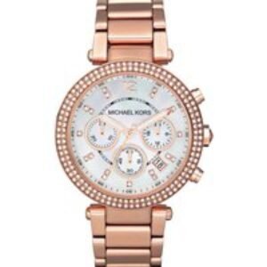 Radiant Michael Kors MK5491 Ladies Chronograph Watch | Wowcher