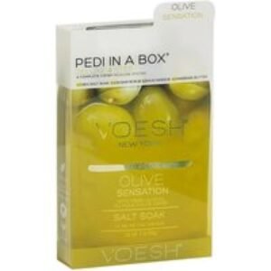 Voesh 4 Step Deluxe Pedi in a Box Olive Sensation