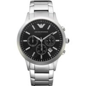 Emporio Armani AR2434 Men's Quartz Chronograph Watch - Stainless Steel