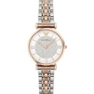 Emporio Armani AR1926 Ladies Quartz Watch - Two-Tone Stainless Steel