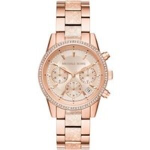 Michael Kors MK6598 Ritz Ladies Quartz Chronograph Watch - 37mm Stainless Steel