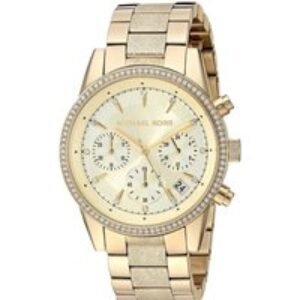 Michael Kors MK6597 Chronograph Ladies Watch | Wowcher