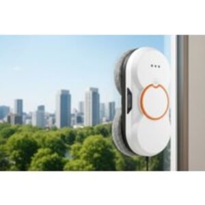 Electric Robot Window Cleaner with Remote Control & Double-Way Water Spray | Wowcher