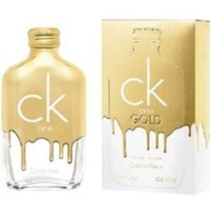 Calvin Klein One Gold 100ml Eau de Toilette - Luxurious Unisex Fragrance | Wowcher