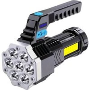 Handheld Rechargeable LED Flashlight - Portable