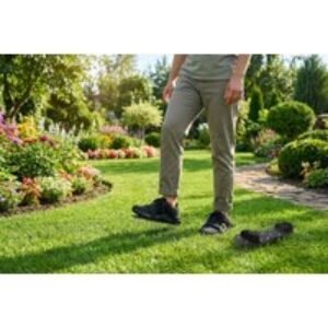Heavy-Duty Garden Lawn Aerator Spike Shoes - Adjustable