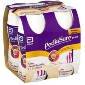 Pediasure Drink Sabor Vainilla 4x 200ml