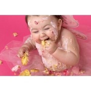 Cake Smash Photoshoot - 7″x5″ Framed Picture | Wowcher