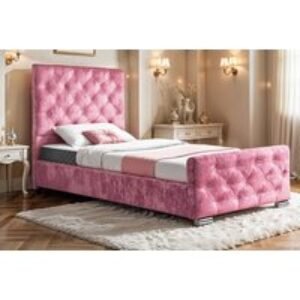 Princess Kids Bed Frame & Mattress Set - 4 Sizes | Wowcher