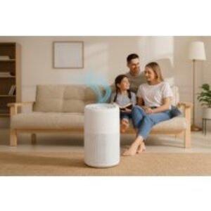 Modern White Air Purifier for Home - Energy-Efficient