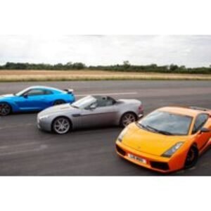 Supercar & Themed Car 9 Lap Driving Experience - 3 Cars