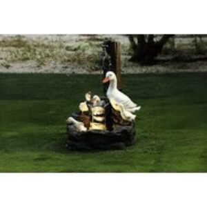 Geese or Squirrel Garden Ornament - Enchanting Outdoor Decor | Wowcher