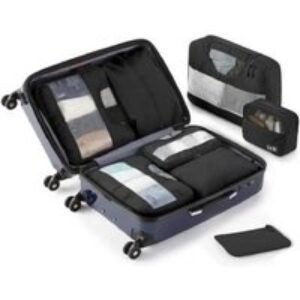 8-Piece Suitcase Compression Packing Cube Set - Travel Organiser Bags for Luggage | Wowcher