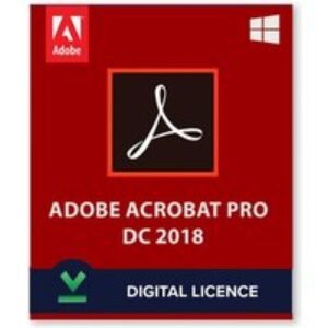 Adobe Acrobat Professional 2018 Software License - Digital Download for Windows | Wowcher