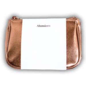 AlumierMD Gold Cosmetic Bag