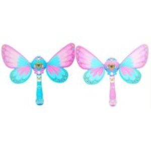 Kids' Butterfly Magic Bubble Wand Toy - Ages 3+