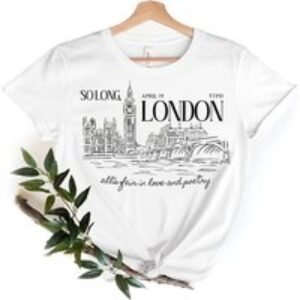 Grey Pop-Star  Tortured Poets Department T-shirt - 3 Styles | Wowcher