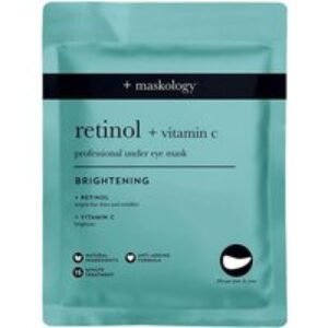 Maskology Retinol and Vitamin C Professional Under Eye Mask