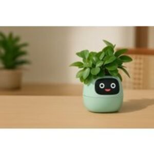 Interactive Smart Flowerpot with AI - 5 Vibrant Colours | Wowcher