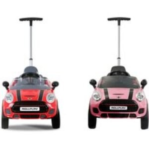 Realistic Mini Cooper Push Car for Toddlers with Handle & Storage | Wowcher