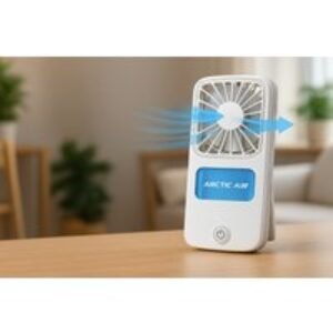 USB Powered Arctic Air Handheld Mini Air Cooler - 3-Speed Portable Fan