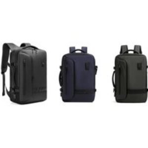 Expandable Built-in Vacuum Charging Cabin Backpack - 22L to 35L | Wowcher