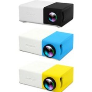 Portable Mini LED Home Projector - Screen Upgrade Option! | Wowcher