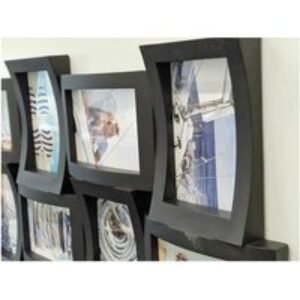 Modern White Multi Aperture Wall Art Frame - 12 Photo Collage