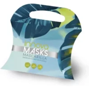 Innovafarm Washable Reusable Mask Black  Set 2 Pieces