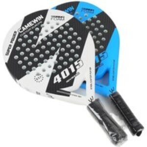 Carbon Fibre Padel Racket w/ EVA Memory Foam - 2 Colours | Wowcher
