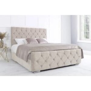 Silver Plush Jubilee Bed with Mattress Options | Wowcher