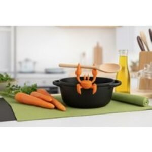 Silicone Crab Utensil Rest - Heat-Resistant