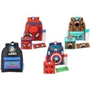 Durable Kids School Backpack Set - 100% Polyester