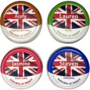 Personalised Vaseline - Customised Lip Care with Natural Scents | Wowcher