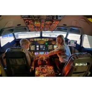 45-Min Flight Simulator Experience Delivered by Award-Winning SimAir737 | Wowcher