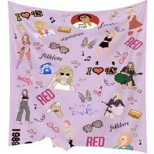 Taylor Swift  Polyester Wall Art Tapestry - Modern Pop Bedroom Decor