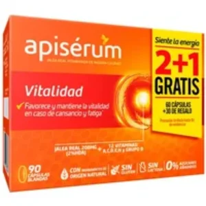 Apiserum Vitaminate 3 X 30 Capsules