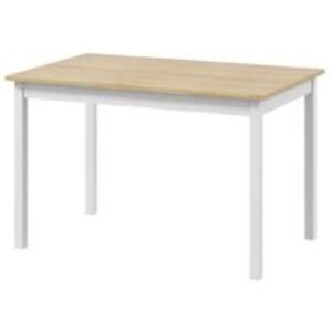 Solid Pine Farmhouse Dining Table - Rustic 4-Seater