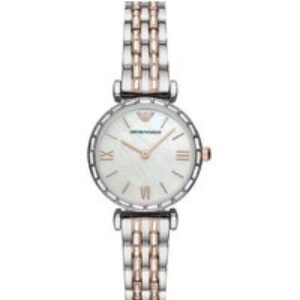 Emporio Armani AR11290 Ladies Watch - Timeless Elegance with Quartz Precision | Wowcher