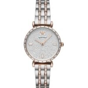 Emporio Armani AR11293 Ladies Quartz Watch - Two-Tone Stainless Steel