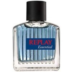 Replay Essential For Him Eau de Toilette 75ml - Aquatic & Floral Luxury Aftershave | Wowcher